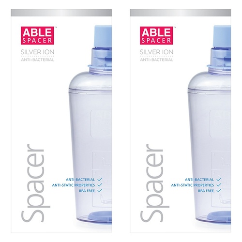 Able Spacer Anti-Bacterial Pack of 2