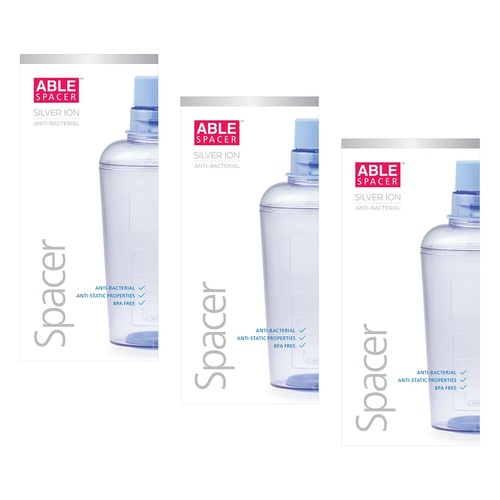 Able Spacer Anti-Bacterial Pack of 3