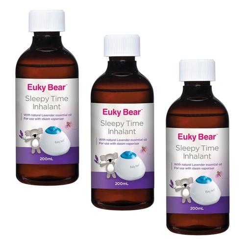 Euky Bear Sleepy Time Inhalant 200mL Pack of 3