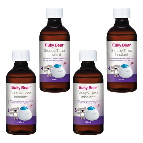 Euky Bear Sleepy Time Inhalant 200mL Pack of 4