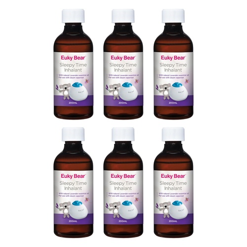 Euky Bear Sleepy Time Inhalant 200mL Pack of 6