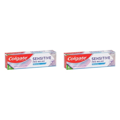 Colgate Sensitive Pro-Relief Whitening Toothpaste 110g Pack of 2
