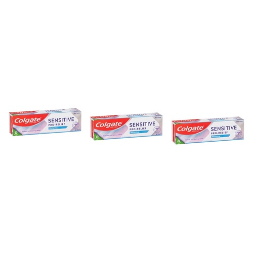 Colgate Sensitive Pro-Relief Whitening Toothpaste 110g Pack of 3