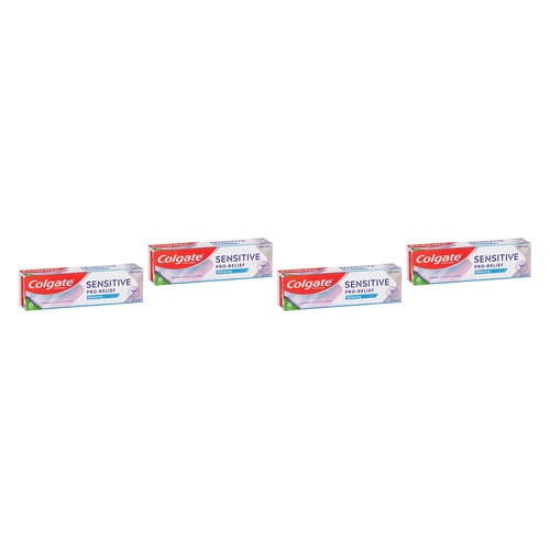 Colgate Sensitive Pro-Relief Whitening Toothpaste 110g Pack of 4