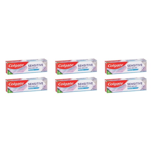 Colgate Sensitive Pro-Relief Whitening Toothpaste 110g Pack of 6