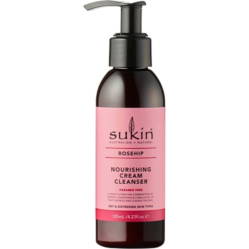 Sukin Rosehip Nourishing Cream Cleanser 125mL