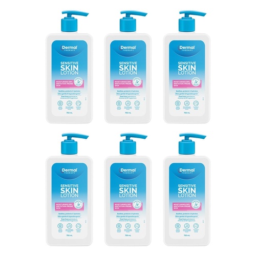 Dermal Therapy Sensitive Skin Lotion 750mL Pack of 6