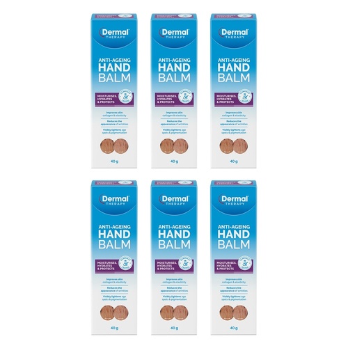 Dermal Therapy Anti-Ageing Hand Balm 40g Pack of 6