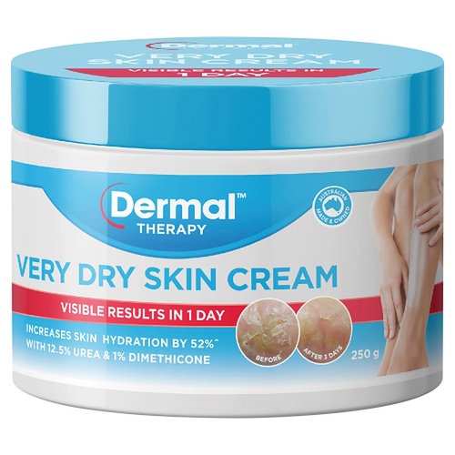Dermal Therapy Very Dry Skin Cream Tub 250g x 3