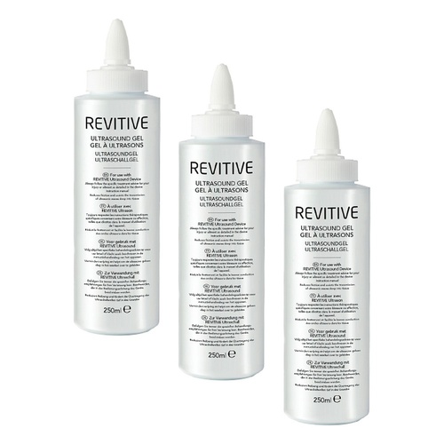 Revitive Ultralieve Ultrasound Gel 250mL Pack of 3