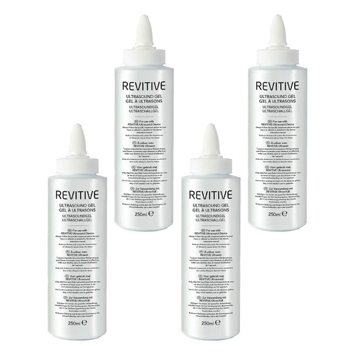 Revitive Ultralieve Ultrasound Gel 250mL Pack of 4
