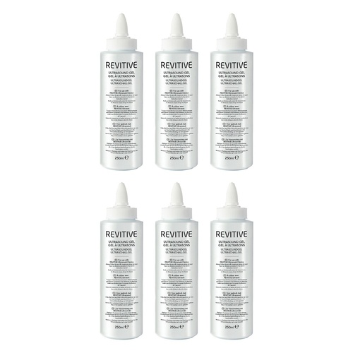 Revitive Ultralieve Ultrasound Gel 250mL Pack of 6