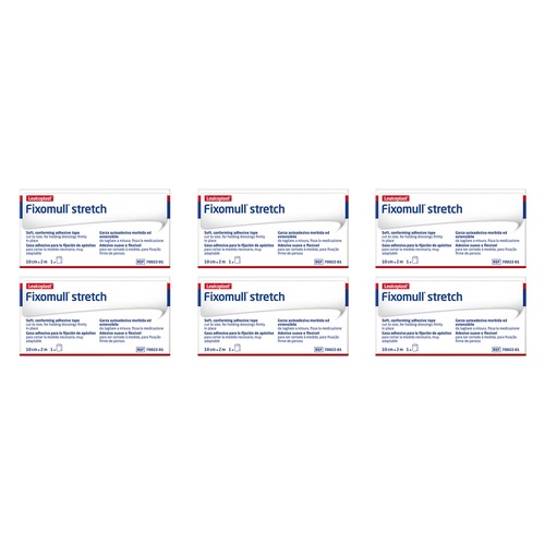 Fixomull Wide Area Fixation Tape 2m Pack of 6