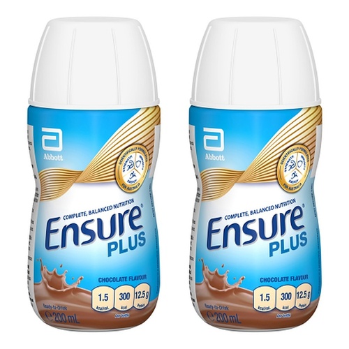 Ensure Plus Chocolate Nutrition Drink 200mL x 30 Bundle of 2