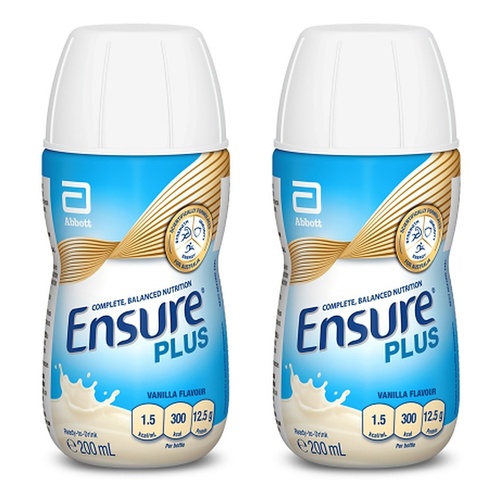Ensure Plus Vanilla Nutrition Drink 200mL x 30 Bundle of 2
