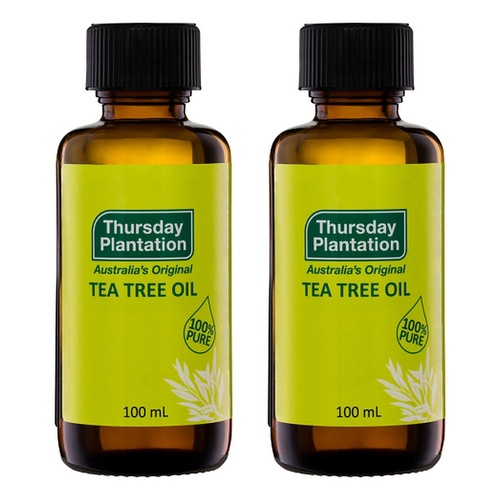 Thursday Plantation 100% Pure Tea Tree Oil 100mL Pack of 2