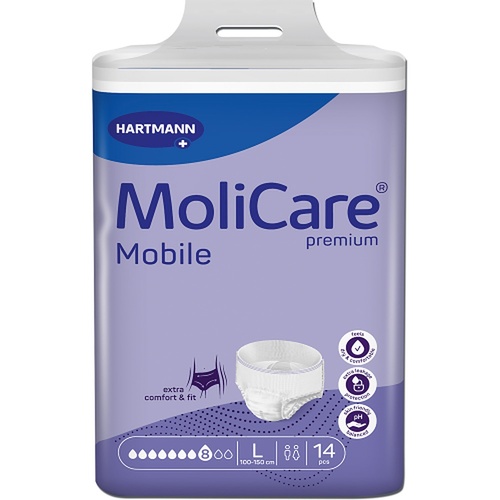 MoliCare Premium Mobile 8 Drops L 14 Pack x 4