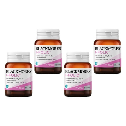 Blackmores I-Folic 150 Tablets Pack of 4