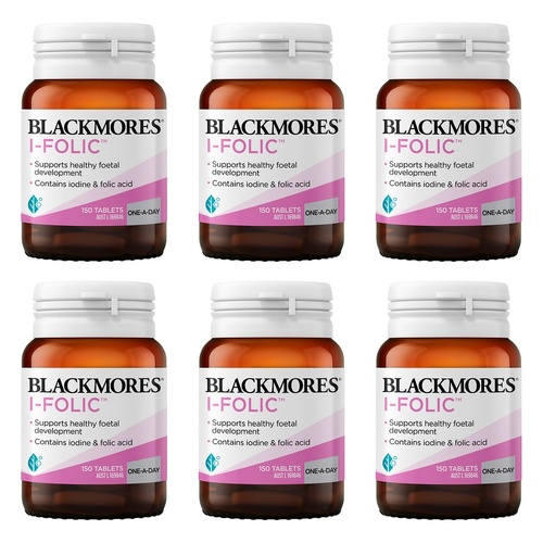 Blackmores I-Folic 150 Tablets Pack of 6