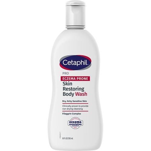 Cetaphil Pro Eczema Prone Skin Restoring Body Wash 295mL