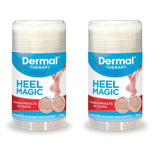 Dermal Therapy Heel Magic 70g Pack of 2
