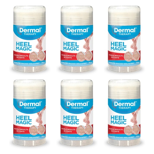 Dermal Therapy Heel Magic 70g Pack of 6