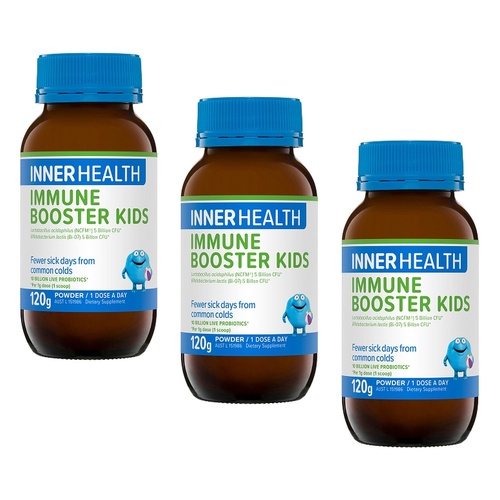 Inner Health Immune Booster Kids Probiotic 120g Pack of 3