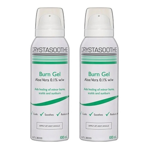 Crystasoothe Burn Gel 100mL Pack of 2