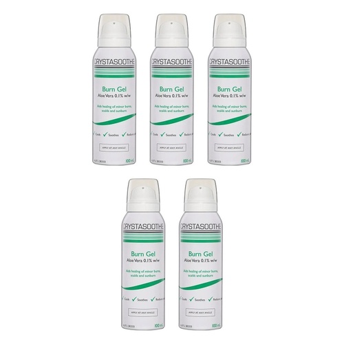 Crystasoothe Burn Gel 100mL Pack of 5