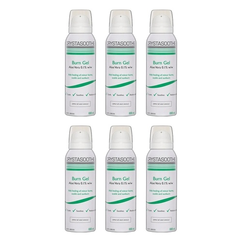 Crystasoothe Burn Gel 100mL Pack of 6