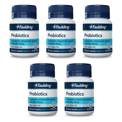 Faulding Probiotics 30 Capsules Pack of 5