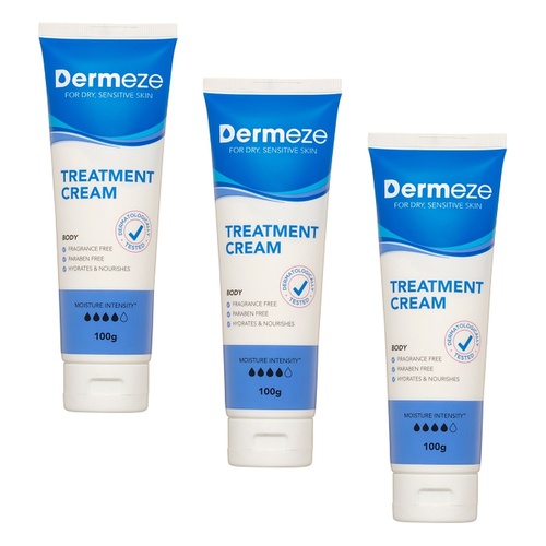 Dermeze Treatment Cream 100g Pack of 3