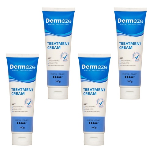 Dermeze Treatment Cream 100g Pack of 4
