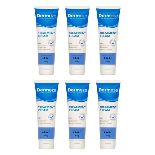 Dermeze Treatment Cream 100g Pack of 6