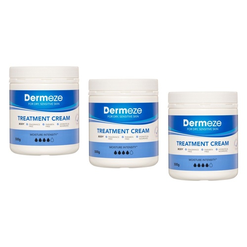 Dermeze Treatment Cream 500g Pack of 3