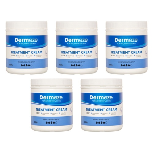 Dermeze Treatment Cream 500g Pack of 5