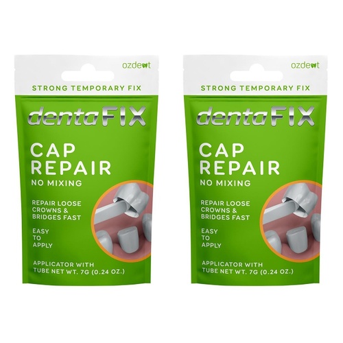DENTAFIX Cap Repair 7g Pack of 2