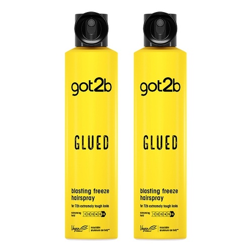 Got2B Glued Blasting Freeze Hairspray 300mL Pack of 2