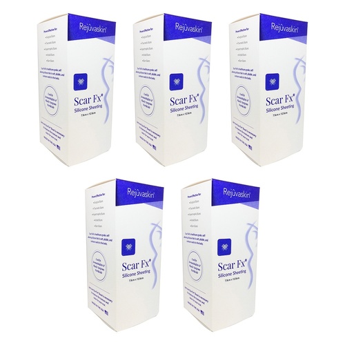 Scar Heal Scar Fx Silicone Sheeting Pack of 5