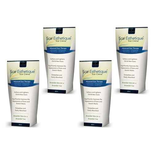 Scar Heal Scar Esthetique Scar Crème 60mL Pack of 4