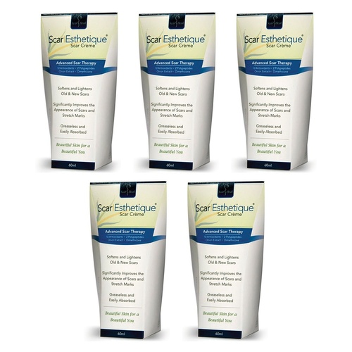 Scar Heal Scar Esthetique Scar Crème 60mL Pack of 5