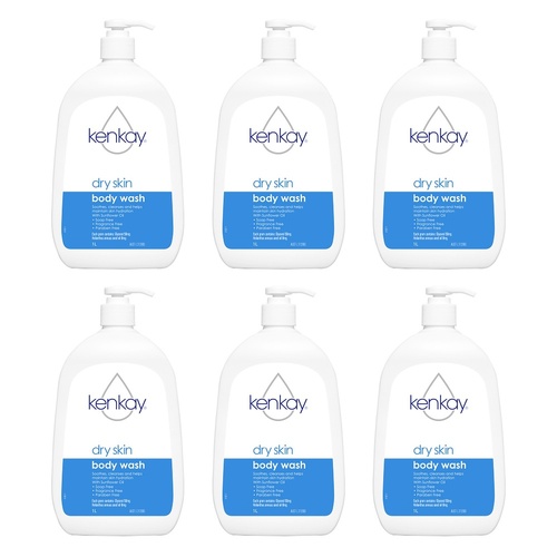 Kenkay Dermatological Body Wash 1 L Pack of 6