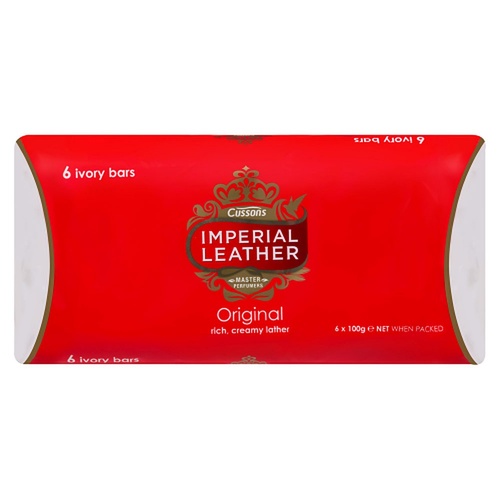 Cussons Imperial Leather Original Soap Bars 6 Pack 100g x 6