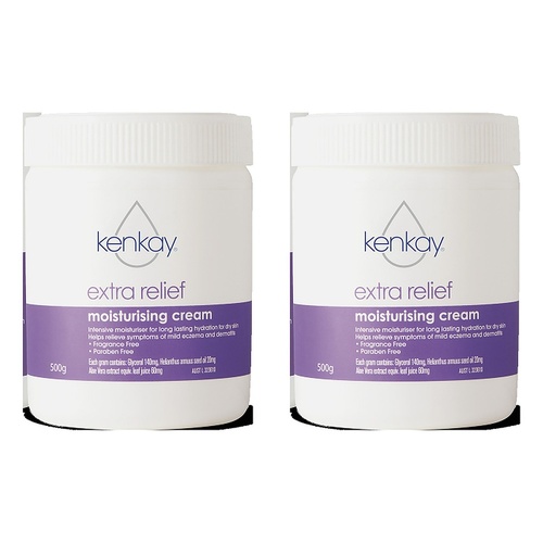 Kenkay Dermatological Extra Relief Cream 500g Pack of 2
