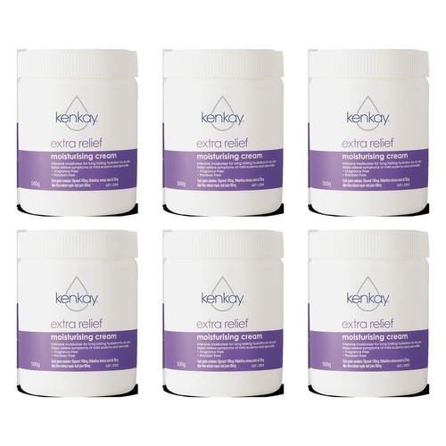 Kenkay Dermatological Extra Relief Cream 500g Pack of 6