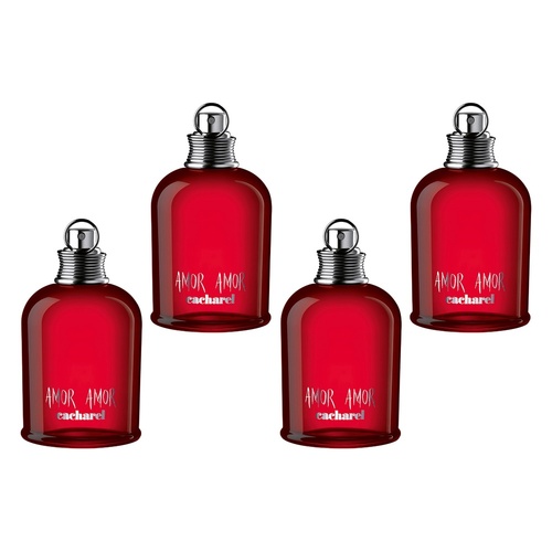 Cacharel Amor Amor EDT 100mL Pack of 4