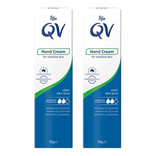 Ego QV Hand Cream 50g Pack of 2