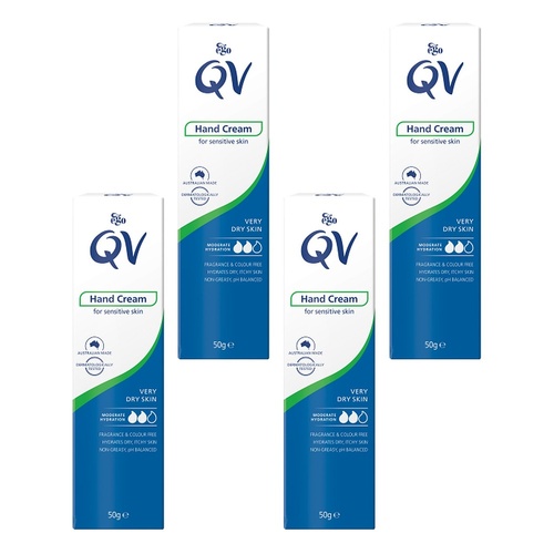 Ego QV Hand Cream 50g Pack of 4