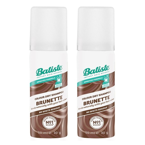 Batiste Brunette Dry Shampoo 50mL Pack of 2