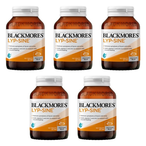 Blackmores Lyp-Sine 100 Tablets Pack of 5